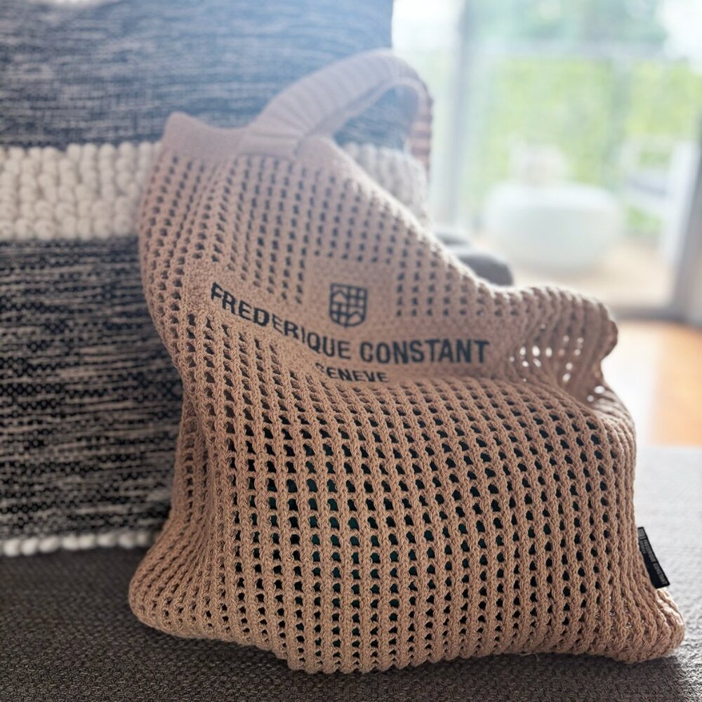 Frederique Constant Geneve Crochet Tote Bag